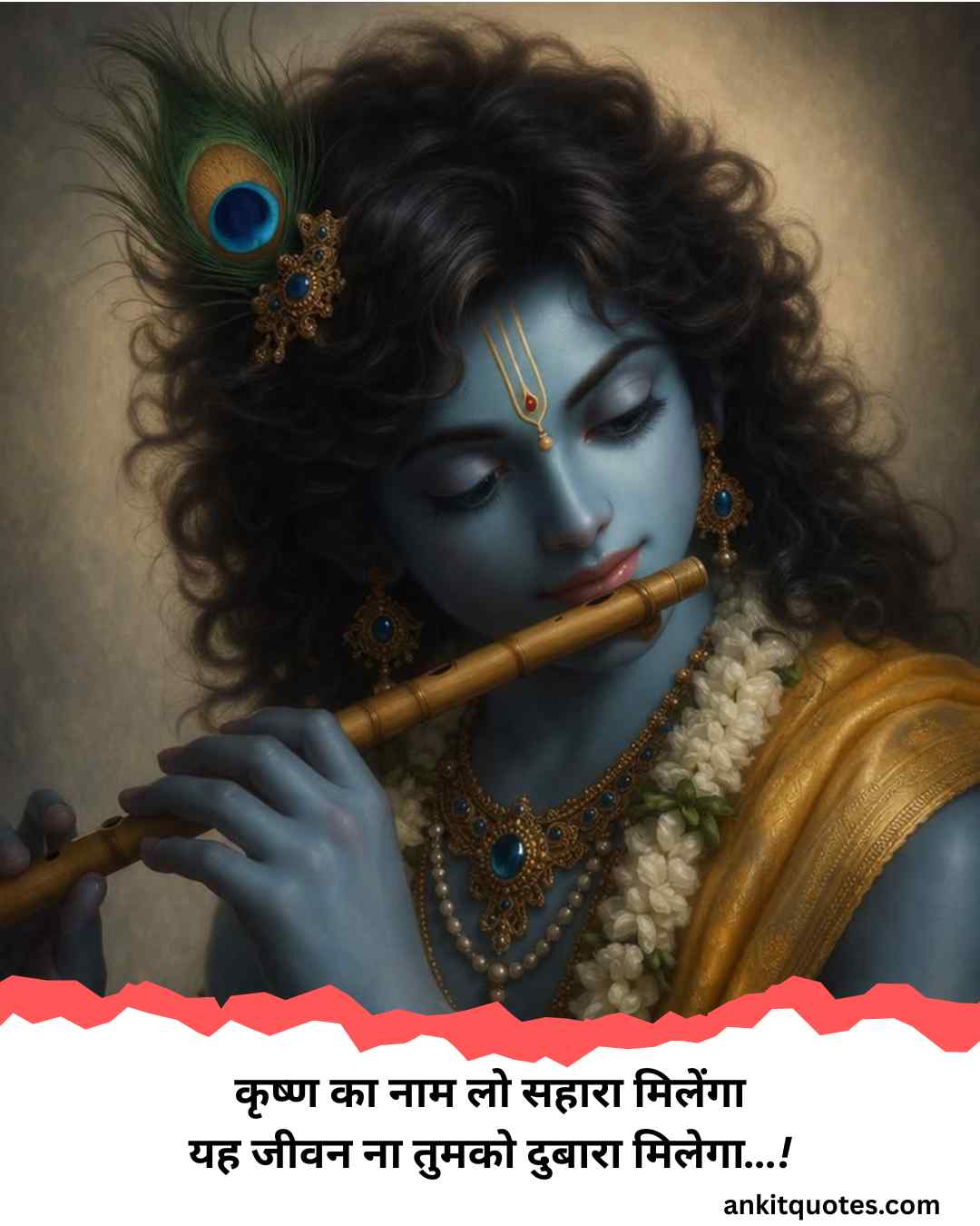 Krishna shayari on life