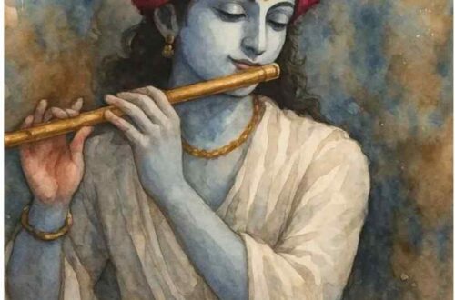 Shree krishna shayari love