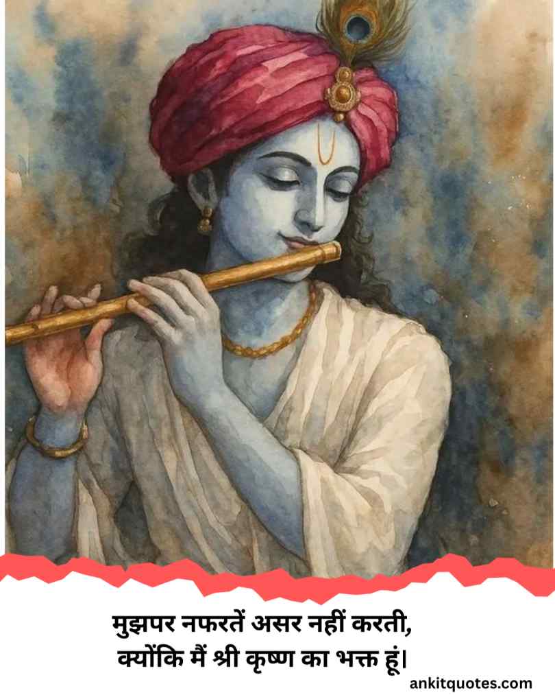 Shree krishna shayari love